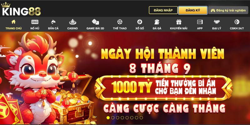 Hướng dẫn khách hàng đăng ký King88 chỉ bằng 3 bước